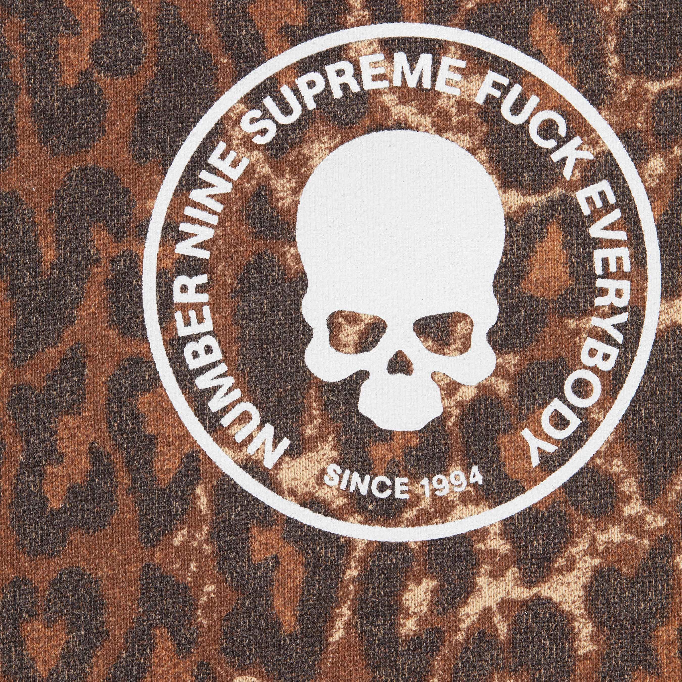 Supreme®/Number (N)ine® Hooded Sweatshirt view 4